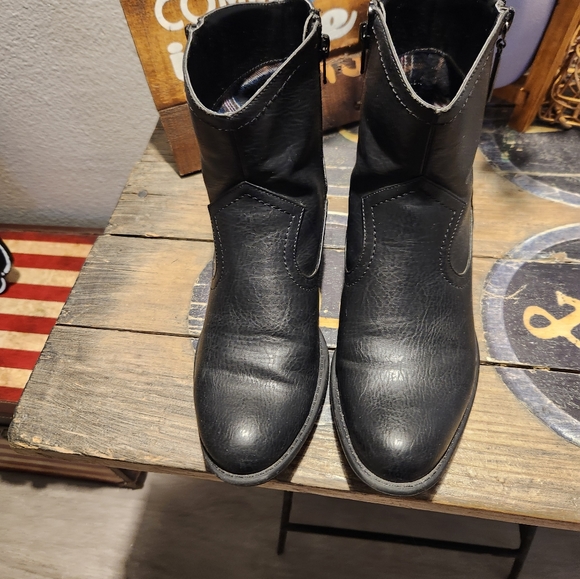 Studio Paolo black boots sz 7.5 - Picture 2 of 8